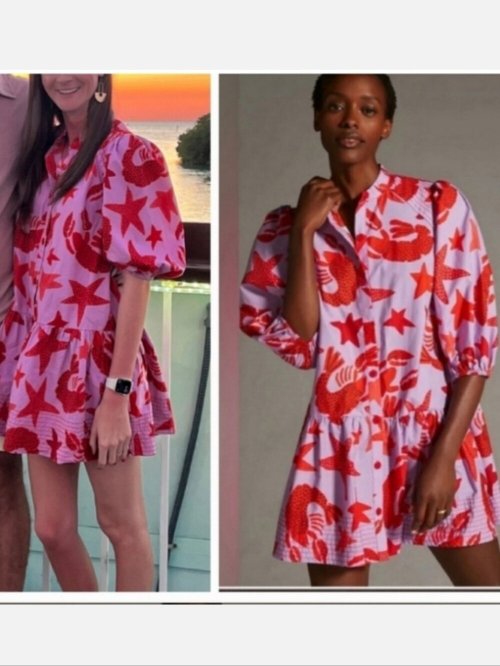 Farm Rio Lobster Minidress